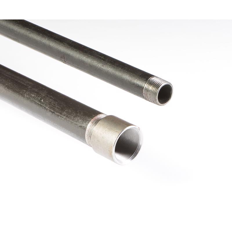 United Pipe & Steel Import 1-1/2 in. D X 21 ft. L Black Steel Pipe