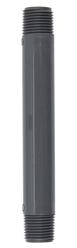 B&K Schedule 80 1/2 in. MIP X 1/2 in. D MIP PVC 6 in. Nipple 1 pk