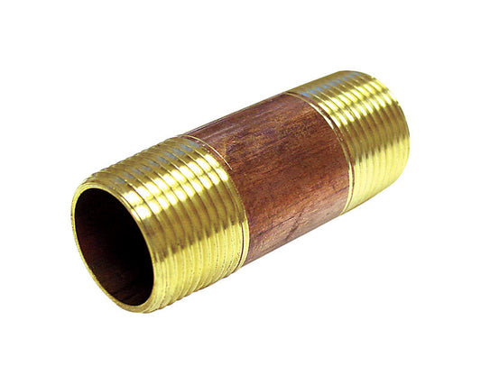 Ace 1/2 in. MPT Brass Nipple 1-1/2 in. L