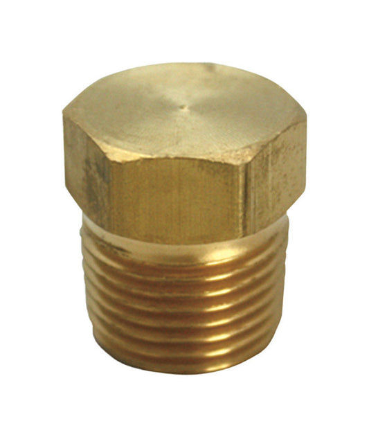 Ace 1/2 in. Male Brass Hex Head Plug