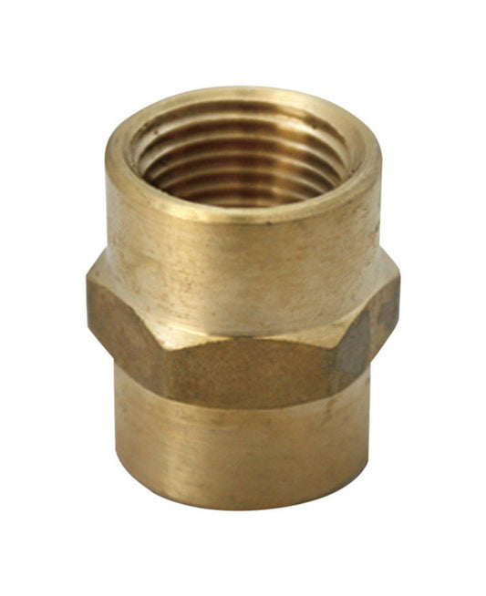 Ace 3/4 in. Female X 1/2 in. D Brass Reducing Coupling