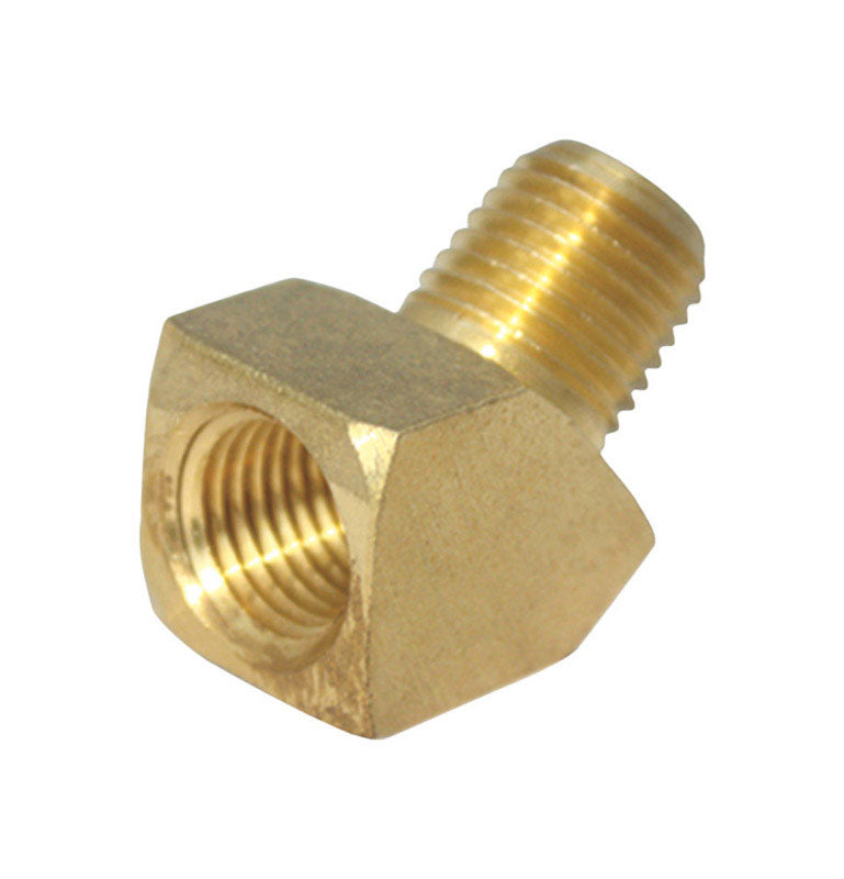 Ace 3/8 in. FPT X 3/8 in. D MPT Brass 45 Degree Street Elbow