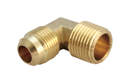 Ace 3/8 in. Flare X 3/8 in. D MPT Brass 90 Degree Street Elbow