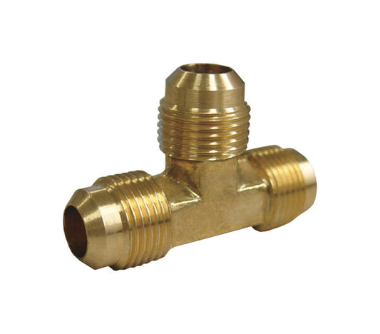 Ace 1/2 in. Flare X 1/2 in. D Flare Brass Tee