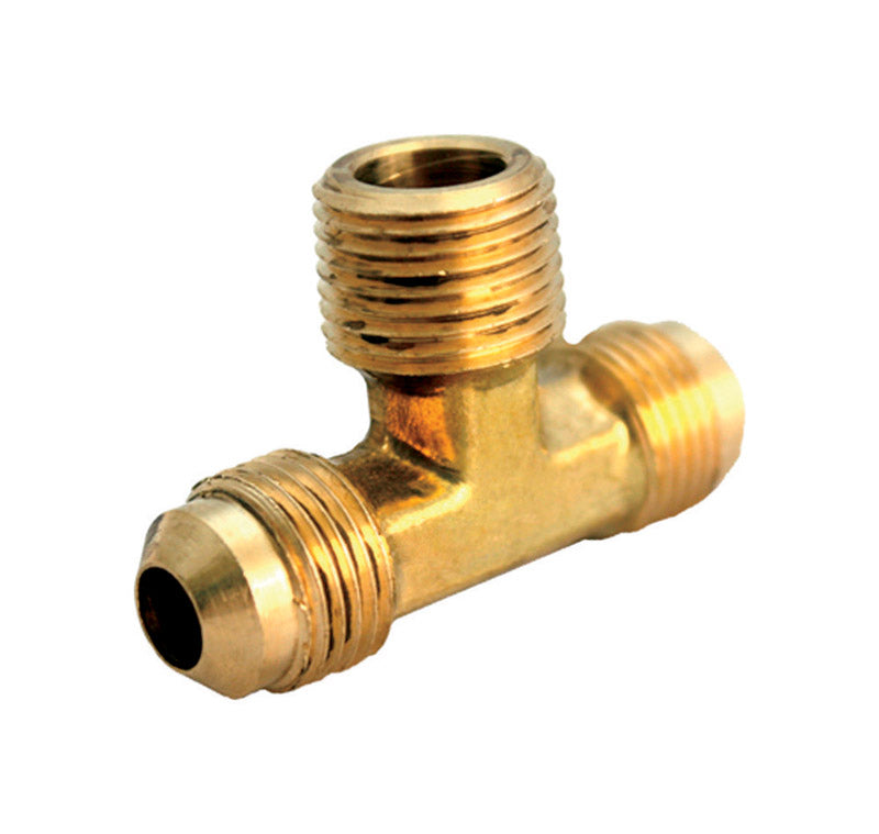 Ace 3/8 in. Male X 1/2 in. D Male Brass Branch Flare Tee