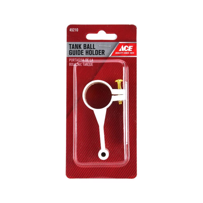 Ace Toilet Tank Ball Guide Holder White Plastic