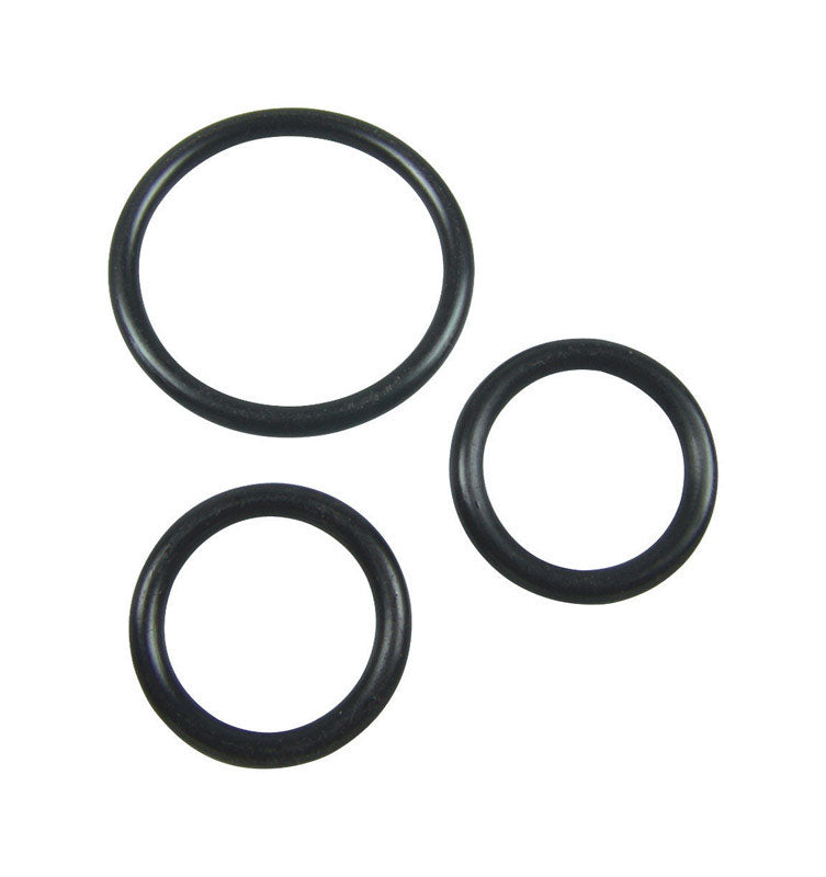 Danco Faucet Repair Kit Moen 1.5 in. D 1.3 in. Black Rubber 3 pc