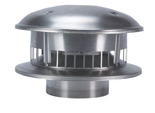 Selkirk 5 in. D Aluminum Stove Pipe Metalbestos Top