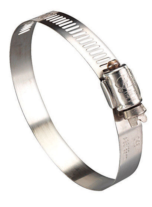 Ideal Tridon Hy Gear 1/2 in to 1-1/4 in. SAE 12 Silver Hose Clamp Stainless Steel Marine