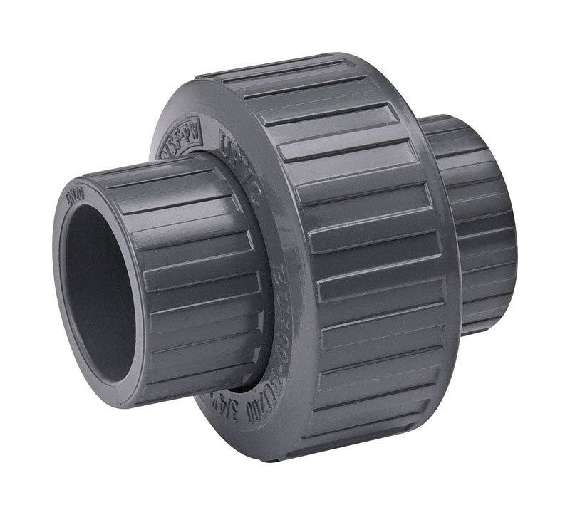B&K ProLine Schedule 80 1-1/4 in. Socket X 1-1/4 in. D Socket PVC Union 1 pk