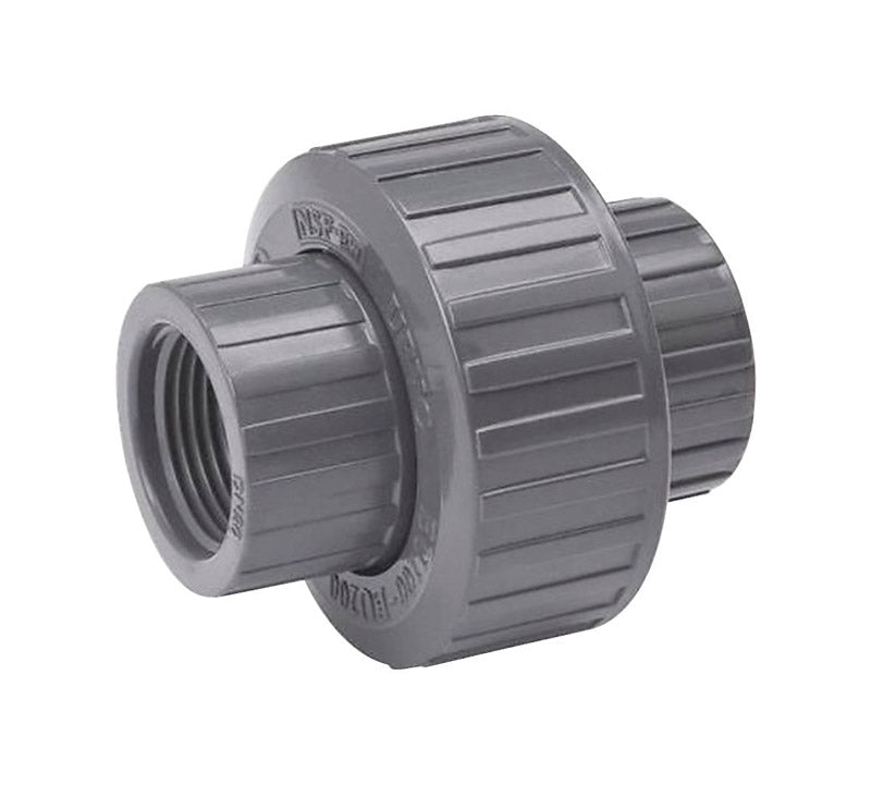 B&K ProLine Schedule 80 2 in. FIP each X 2 in. D FIP PVC Union 1 pk