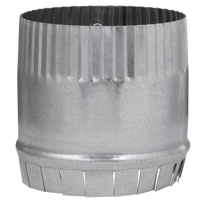 Imperial 4 in. D 30 Ga. Galvanized Steel Round Starting Collar