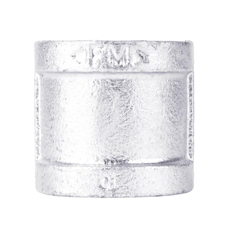 STZ Industries 1/4 in. FIP each X 1/4 in. D FIP Galvanized Malleable Iron Coupling