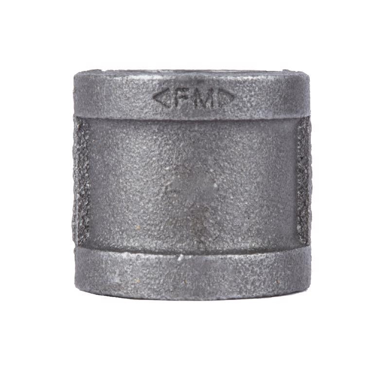 STZ Industries 1/2 in. FIP each X 1/2 in. D FIP Black Malleable Iron Coupling