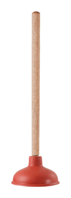 Plumb Craft Sink and Drain Plunger 16 in. L X 5 in. D