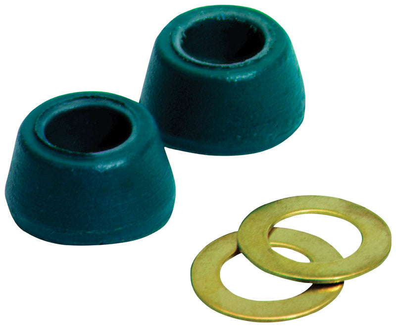 Ace 1/2 in. D Rubber Cone Washer and Ring 2 pk