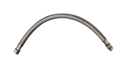 Plumb Pak 3/8 in. Compression X 3/8 in. D Delta Style 12 in. Stainless Steel Faucet Supply Line