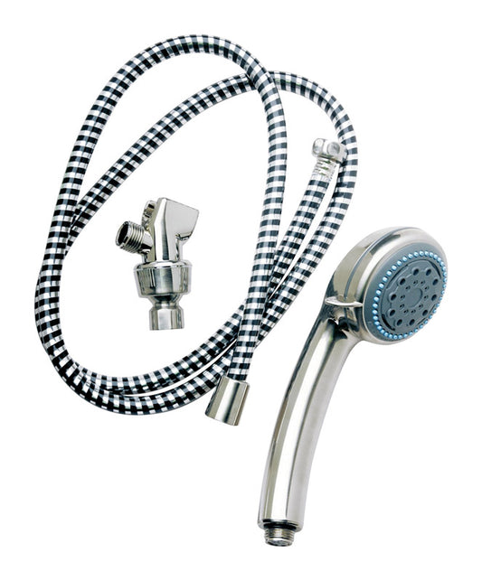 Plumb Pak Polished Chrome Plastic 5 settings Handheld Showerhead 2 gpm