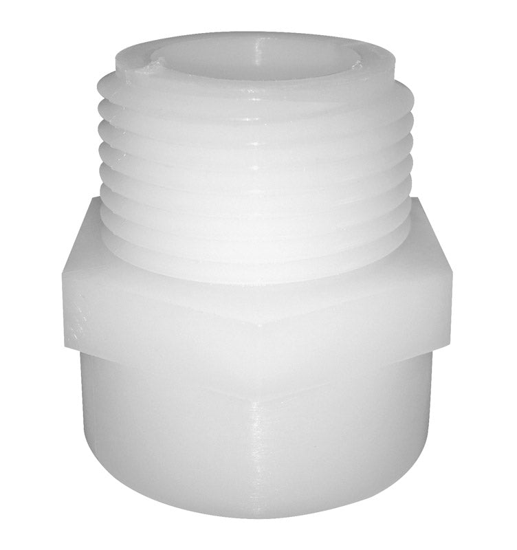 Green Leaf 3/4 in. MGHT X 3/4 in. D FGHT Nylon Hose Adapter 1 pk