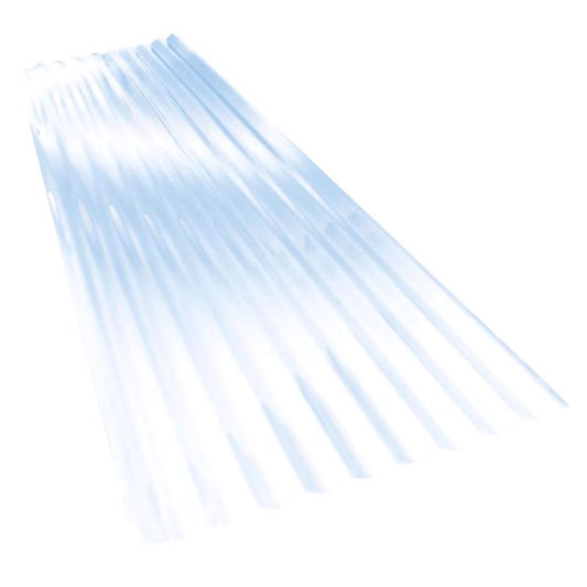 Palruf 26 in. W X 8 ft. L PVC Roofing Panel Clear