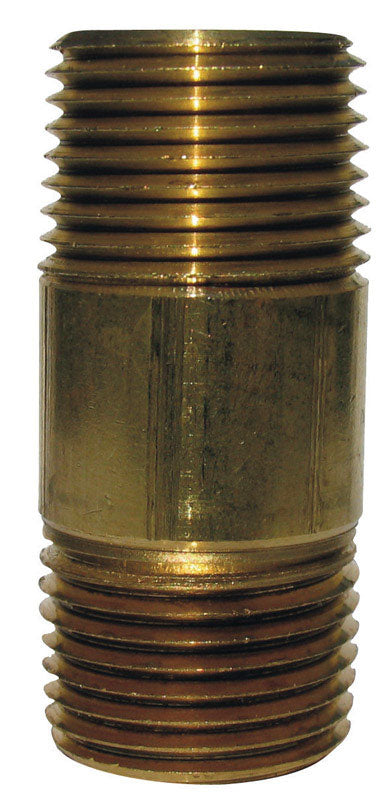 Anderson Metals 3/4 in. MPT in. X 3/4 in. D MPT Red Brass Nipple 2 in. L