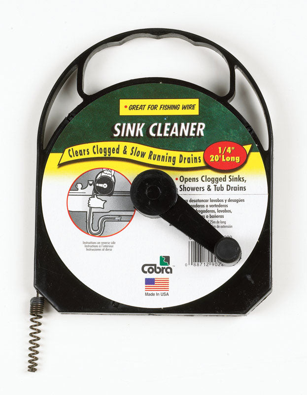 Cobra 20 ft. L Drain Pipe Auger
