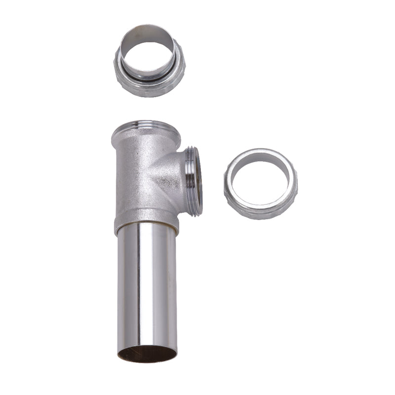 Ace 1-1/2 in. D Satin Brass Tee and Tailpiece