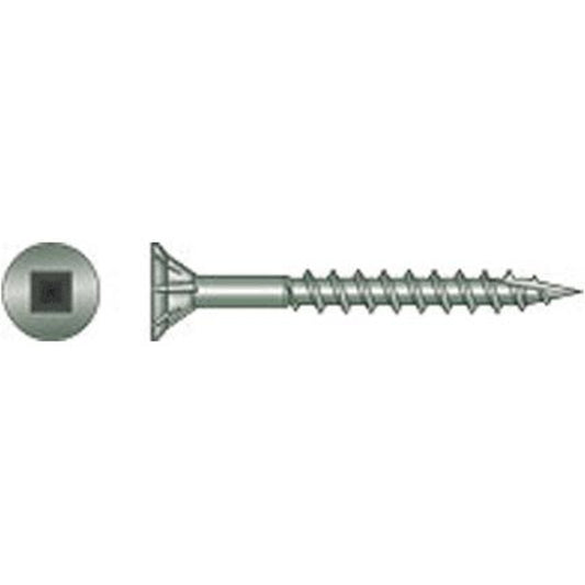 Simpson Strong-Tie No. 9 X 1-5/8 in. L Square Galvanized Coarse Cement Board Screws 1500 pk