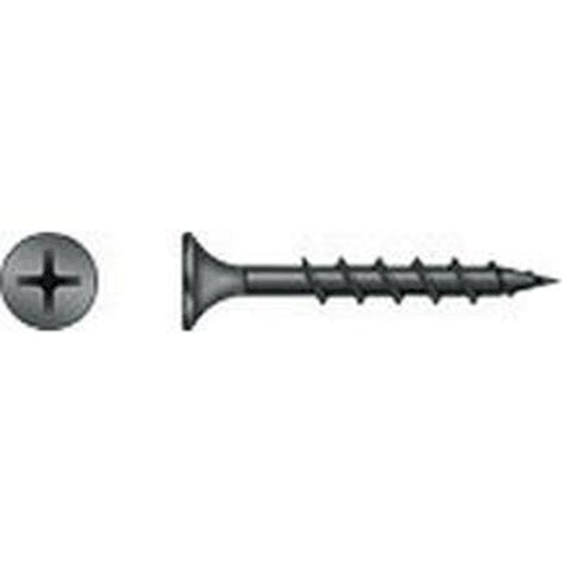 Simpson Strong-Tie Quik Drive No. 6 Sizes X 1-1/4 in. L Phillips Coarse Drywall Screws 10 lb 2500 pk