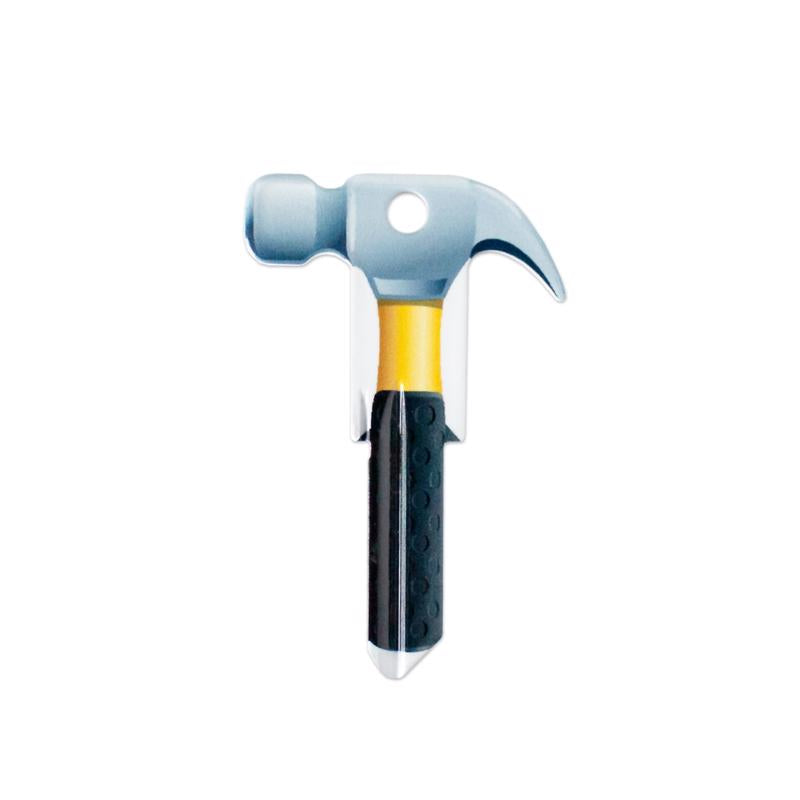 Lucky Line Key Shapes Hammer House Key Blank SC1 Single For Schlage