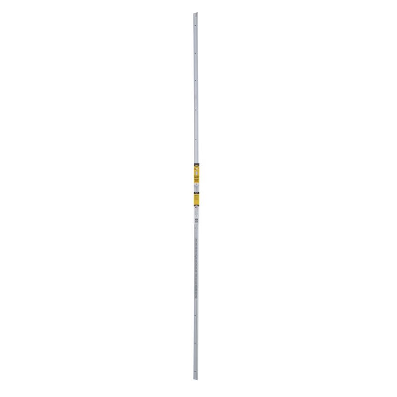 M-D BUILDING PRODUCTS White Aluminum/Vinyl Weatherstrip Set For Door Jambs 36 in. L X 1 in.