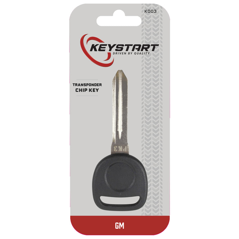 KeyStart K003 Advanced Security Automotive Transponder Modular Head Traditional Blade Double For Gen