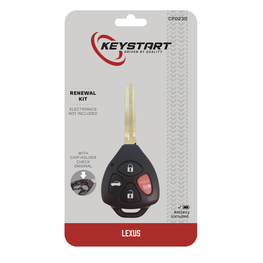 KeyStart CP023 Renewal KitAdvanced Remote Automotive Replacement Key Traditional Blade Double For To