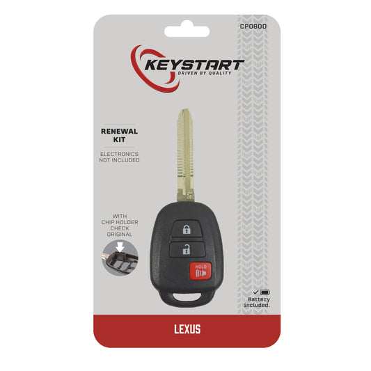 KeyStart CP080 Renewal KitAdvanced Remote Automotive Replacement Key Traditional Blade Double For To