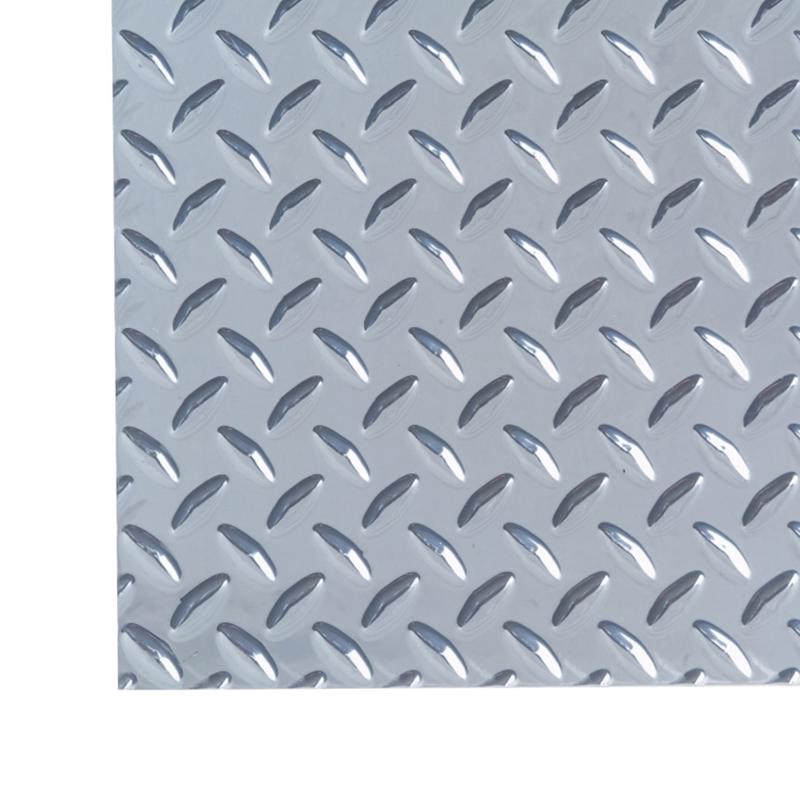 M-D BUILDING PRODUCTS 0.06 in. X 12 in. W X 24 in. L Silver Aluminum Diamond Sheet Metal