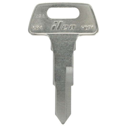HILLMAN KeyKrafter Motorcycle Key Blank 2036 HD74 Double For Honda