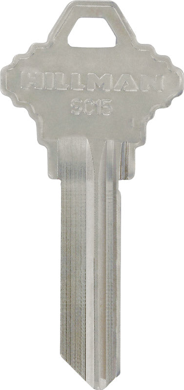 HILLMAN KeyKrafter House/Office Universal Key Blank 2020 SC15 Single For Schlage Locks