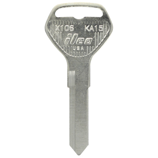 HILLMAN KeyKrafter Traditional Key Automotive Key Blank 2054 KA15 Double For Kawasaki