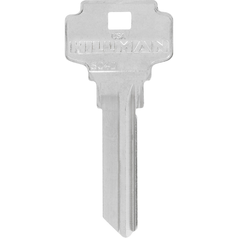 HILLMAN KeyKrafter Universal House Key Blank 2028 SC4D Single For Schlage Locks