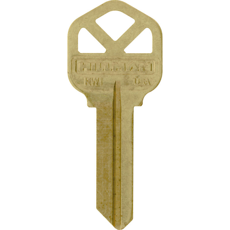 HILLMAN Kwikset Traditional Key House/Office Universal Key Blank KW1 Single