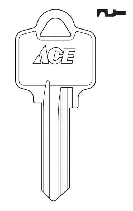 HILLMAN AR-1 House Key Blank Single For Arrow Locks