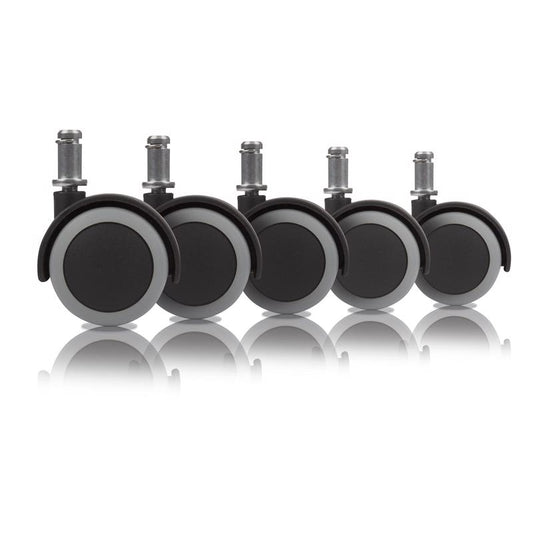 Slipstick 2 in. D Swivel Rubber Caster 330 lb 5 pk
