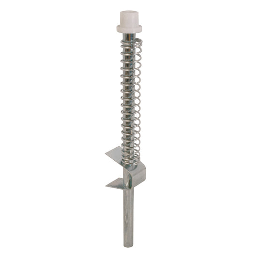Prime-Line 3/8 in. D X 5-5/8 in. L Zinc-Plated Silver Steel Bi-Fold Door Guide Rod 1 pk