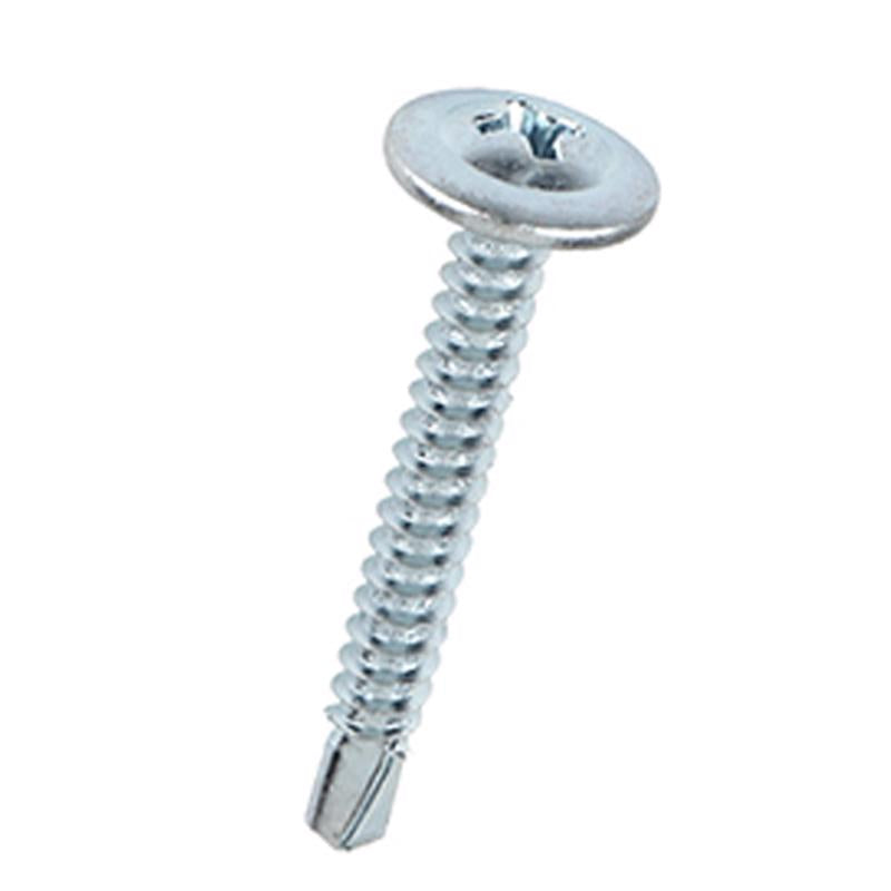 Teks No. 8 in. X 1-1/4 in. L Phillips Truss Head Coarse Lath Screws