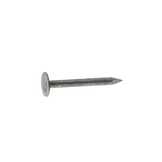 Grip-Rite 1-1/4 in. Roofing Electro-Galvanized Steel Nail Flat Head 5 lb