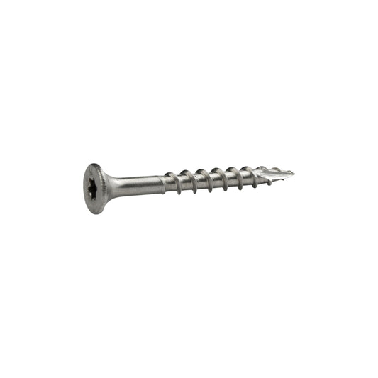 Grip-Rite PrimeGuard Max No. 8 wire X 1-5/8 in. L Silver Star Bugle Head Deck Screws 5 lb 750 pk
