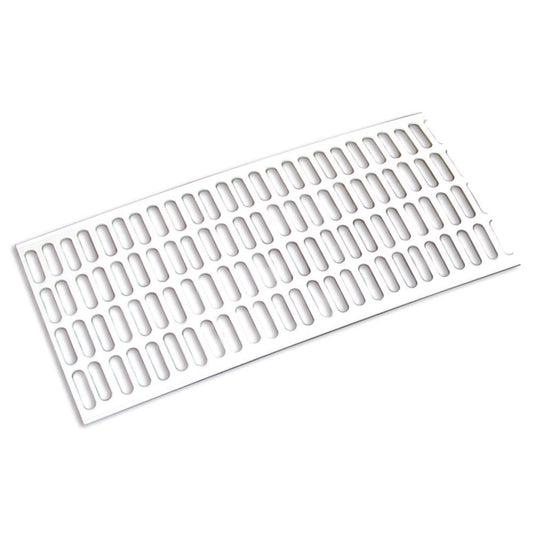 Amerimax 4.5 in. W X 60 in. L White Vinyl Gutter Guard 1 pk
