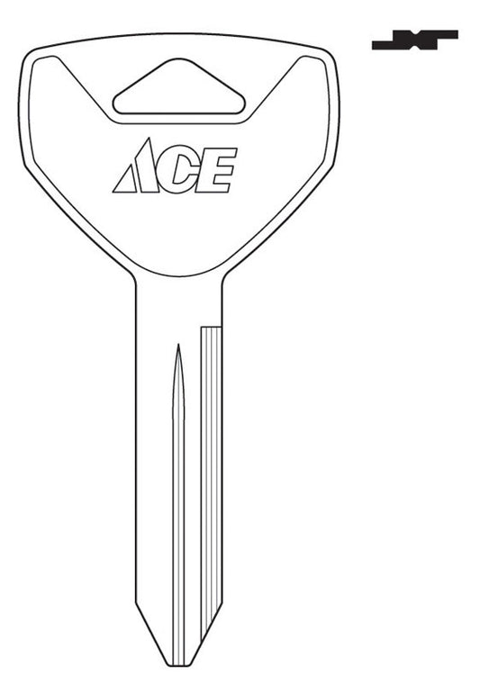 Ace Traditional Key Automotive Key Blank Y157 Double For Chrysler