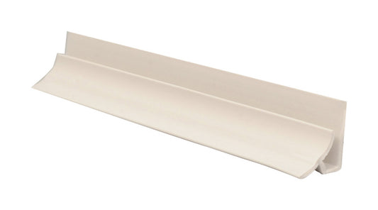 Sequentia Crane Composites 0.10 in. H X 0.70 in. W X 96 in. L Prefinished White Polypropylene Moldin