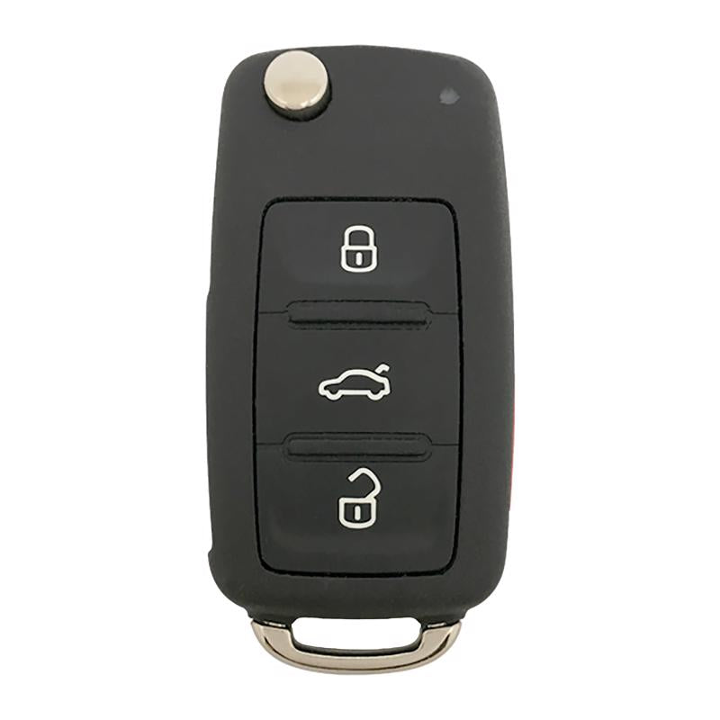 KeyStart VW046 Advanced Security Automotive Flip Key Sidewinder Blade Double For Volkswagen